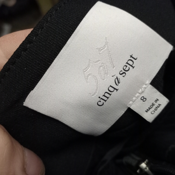 CINQ A SEPT Demia Sleeveless Bustier Ponte Midi Dress - Picture 4 of 7